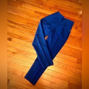 New NWT French royal blue highwaisted dress pants size M